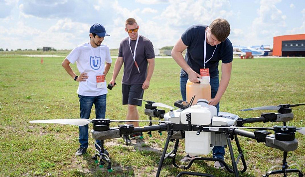 A drone developed by TSU early-career scientists will help restore forests after fires