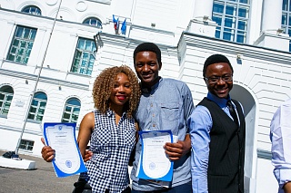 Our students successfully graduated from the Pre-courses Department